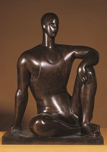 Photo de la sculpture Athlète baigneur